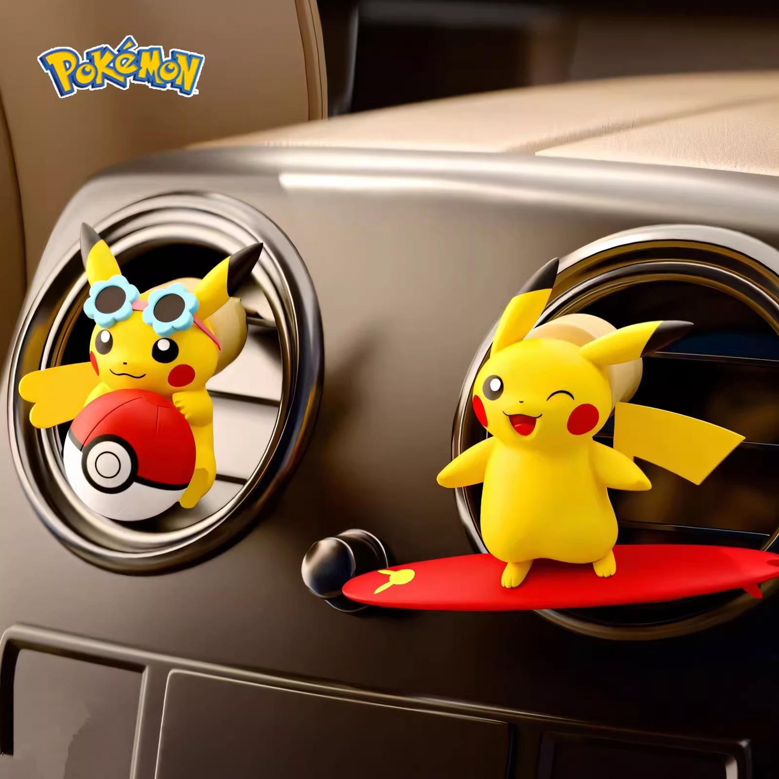 Perfume Fragrance Diffuser - Anime Pokemon Pikachu Action Figure Car