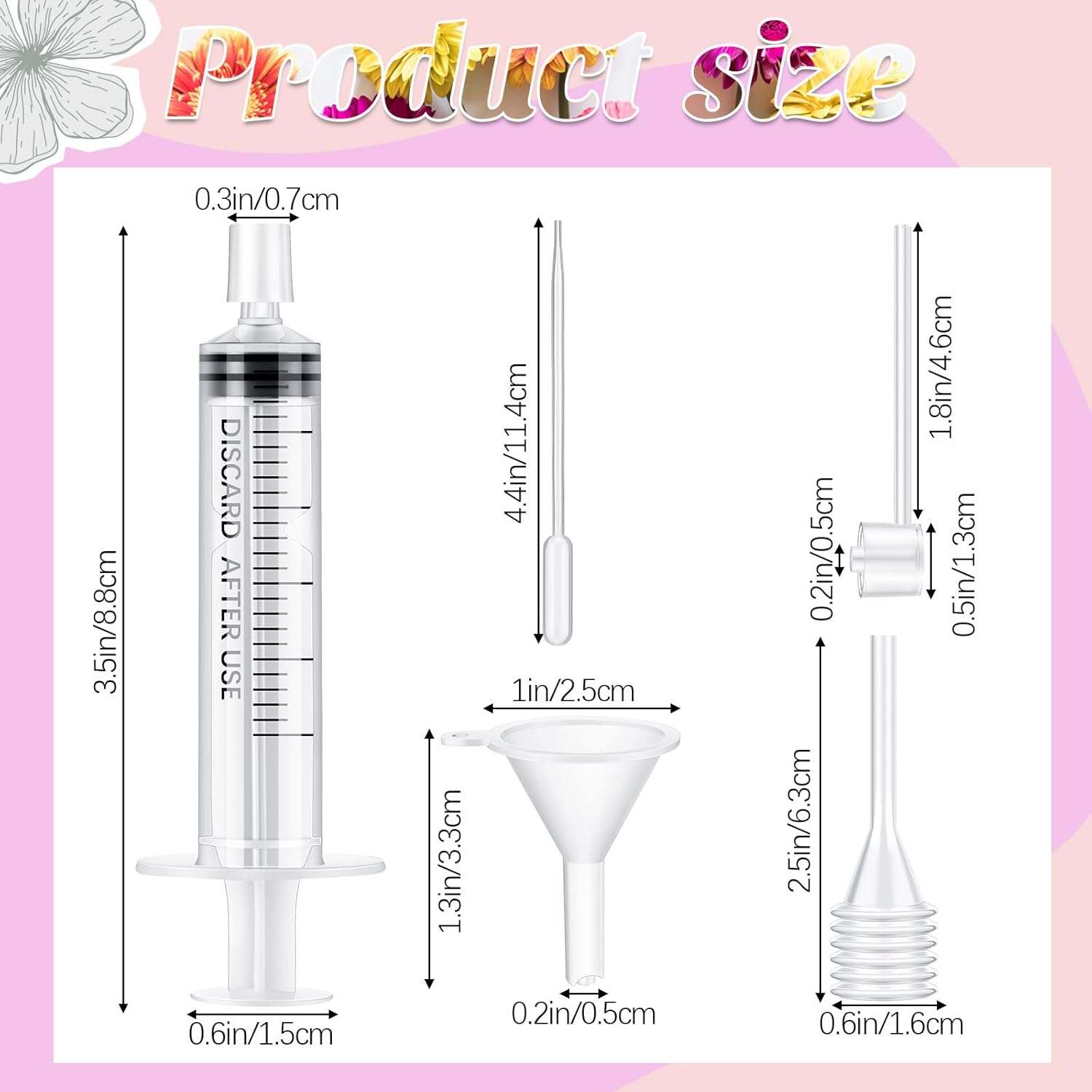 25/50PCS  perfume refill pump  - огляд і ціна Fragrance Atomizer Pump