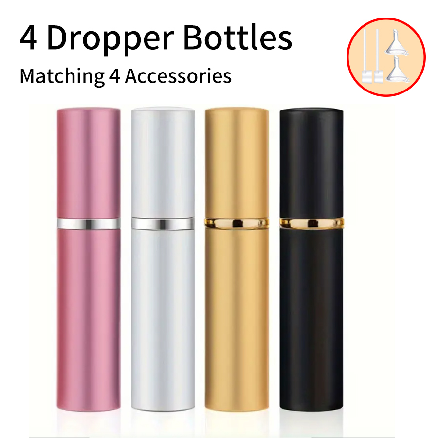 4pcs+4 Accessories 5ml Refilla - огляд і ціна Fragrance Atomizer Pump