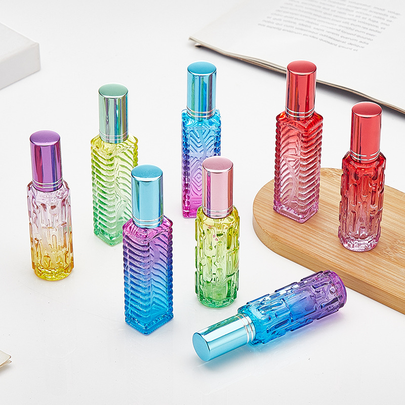 1Pcs 10ml Colorful Square Glas - огляд і ціна Fragrance Atomizer Pump