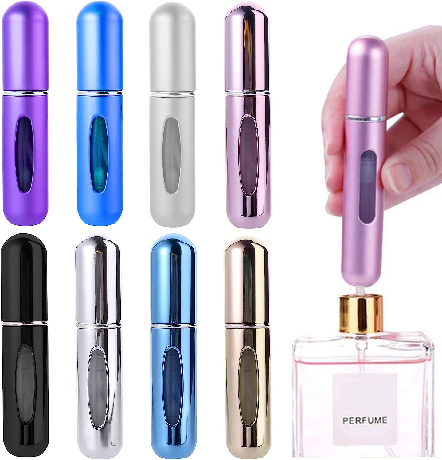 Refillable Mini Perfume Bottle - огляд і ціна Fragrance Atomizer Pump