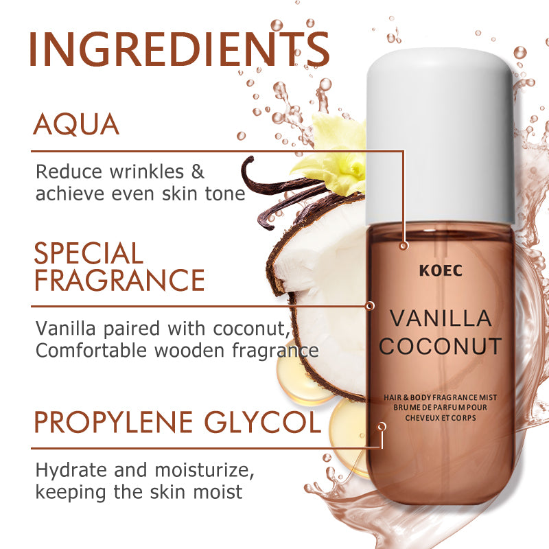 KOEC Vanilla & Coconut Fragran - огляд і ціна Fragrance Perfume Note