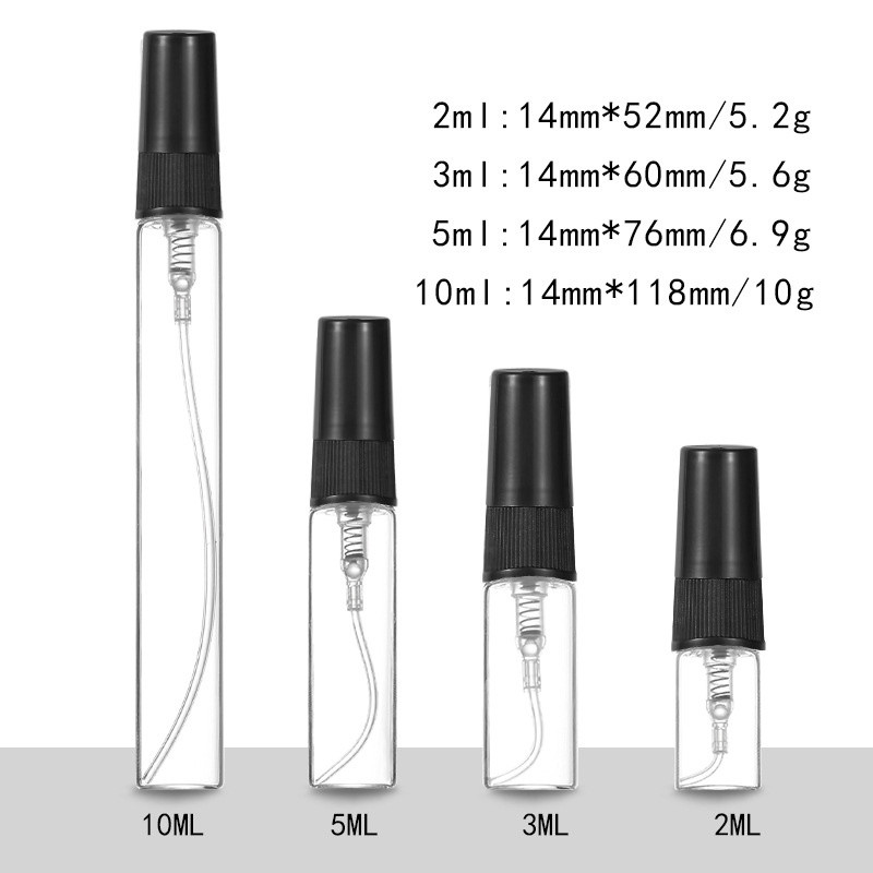 5Pcs/Pack 2ml 3ml 5ml 10ml Bla - огляд і ціна Fragrance Atomizer Pump