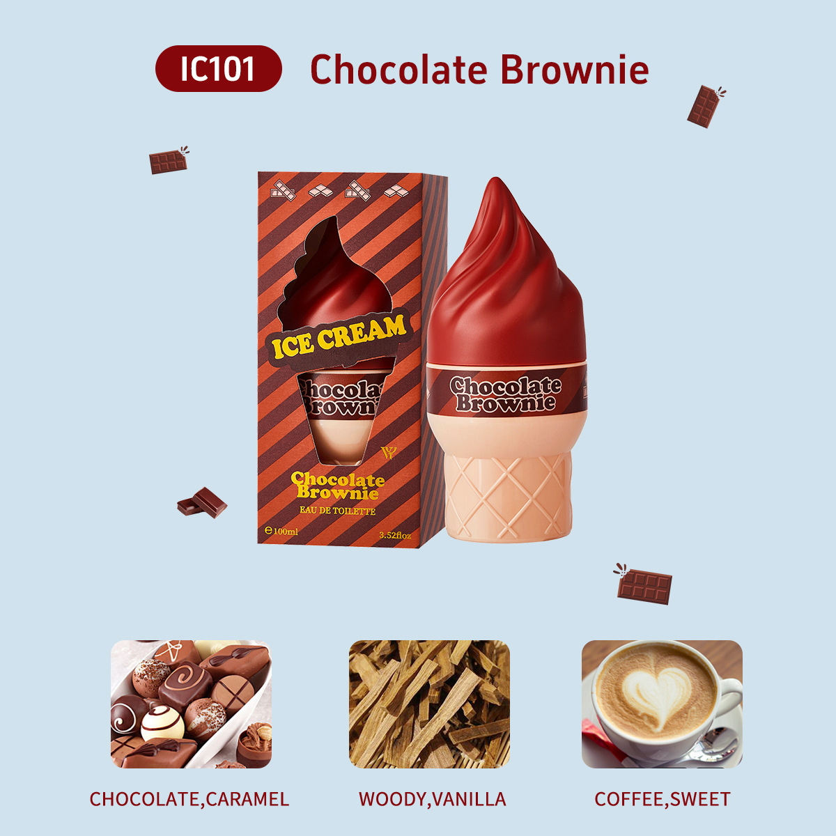 Ice Cream Cone Perfume Body Sp - огляд і ціна Perfume Fragrance Bulk